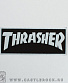 нашивка thrasher (надпись белая)