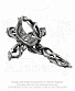  alchemy gothic ( ) r192 thorny cross handspan