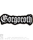 нашивка gorgoroth (лого, вышивка)
