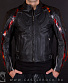 мото-куртка new rock w.jack2010-s1 с защитой (пламя красное)
