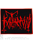 нашивка katharsis (лого, красное)