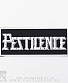 нашивка pestilence (лого белое)