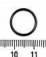 Сегментное Кольцо Кликер Сталь Черное 1,2 х 12