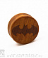 Плаг Дерево с Гравировкой Batman Бэтмен 28 мм