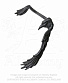   alchemy gothic ( ) e355 raven ear-wing