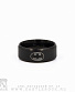 кольцо стальное batman бэтмен (черное)