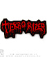 нашивка terrorizer (лого, вышивка)