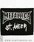 нашивка metallica "st. anger" (ч/б)