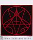 нашивка morbid angel (лого красное, квадратная)