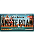табличка номерной знак amsterdam