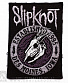 нашивка slipknot "established. des moines. iowa 1995" (вышивка)
