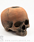 аромалампа череп (малая, коричневая светлая)