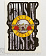 наклейка guns'n'roses (лого)