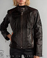 мото-куртка женская route 66 (искуственное старение, коричневая)