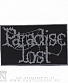 нашивка paradise lost (лого серое)