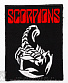 нашивка scorpions (вышивка)