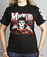 футболка misfits (скелет, кровь)