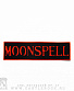 нашивка moonspell (надпись красная)