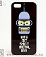   iphone futurama bender  "bite my shiny metal ass!"