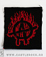 нашивка anarchy анархия (лого в огне, вышивка)