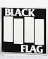 нашивка black flag (лого белое)