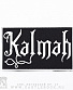 нашивка kalmah (лого белое)