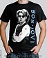 футболка bon jovi (портрет ч/б)