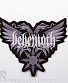 нашивка behemoth (лого серое, вышивка)