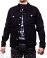 куртка джинсовая черная 601#