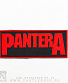 нашивка pantera (лого красное)