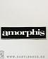 нашивка amorphis (лого белое, узкая)