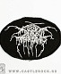 нашивка darkthrone (лого белое, вышивка)
