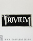 нашивка trivium (лого белое)