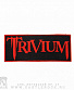 нашивка trivium (лого красное)