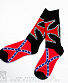 носки флаг конфедерации и крест (черные)