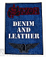    saxon "denim and leather"