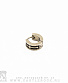 серьга кликер кольцо с крестом боттонни (сечение прямоугольное) 10 мм