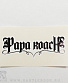 наклейка papa roach (лого)