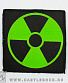 нашивка радиация зеленая