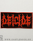 нашивка deicide (лого красное)