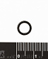 Сегментное Кольцо Кликер Сталь Черное 1,2 х 6