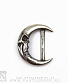  alchemy gothic ( ) b103 quietus moon buckle
