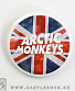 значок arctic monkeys (лого, флаг великобритании)