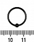 Кольцо BCR Сталь Черное 1,2 х 12 х 3