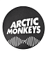 наклейка виниловая arctic monkeys (лого, круглая)