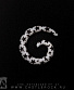Растяжка Акрил Спираль Звезды (белая) 6 мм