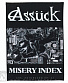 нашивка на спину assuck "misery index"