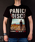 футболка panic! at the disco "too weird to live, too rare to die!" 