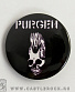 значок purgen пурген (лого, череп панка)