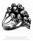 кольцо alchemy gothic (алхимия готик) r142 charnalite